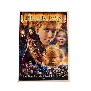 Peter Pan 2003 DVD Fantasy Adventure Jason Isaacs Jeremy Sumpter Pre-Owned
